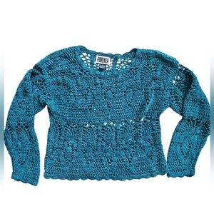 Forenza Turquoise Knit Top